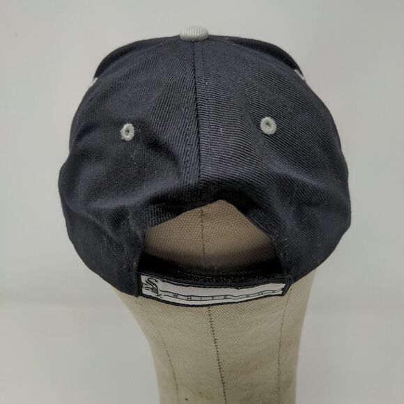 '47 Brand Chicago White Sox Men's Strapback Hat Black Size OS Embroidered Logo - Picture 8 of 13